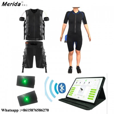 merida vest ems muscle stimulator jacket wireless ems machines